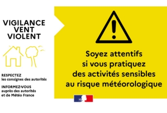Alerte vents violents en Centre – Val de Loire
