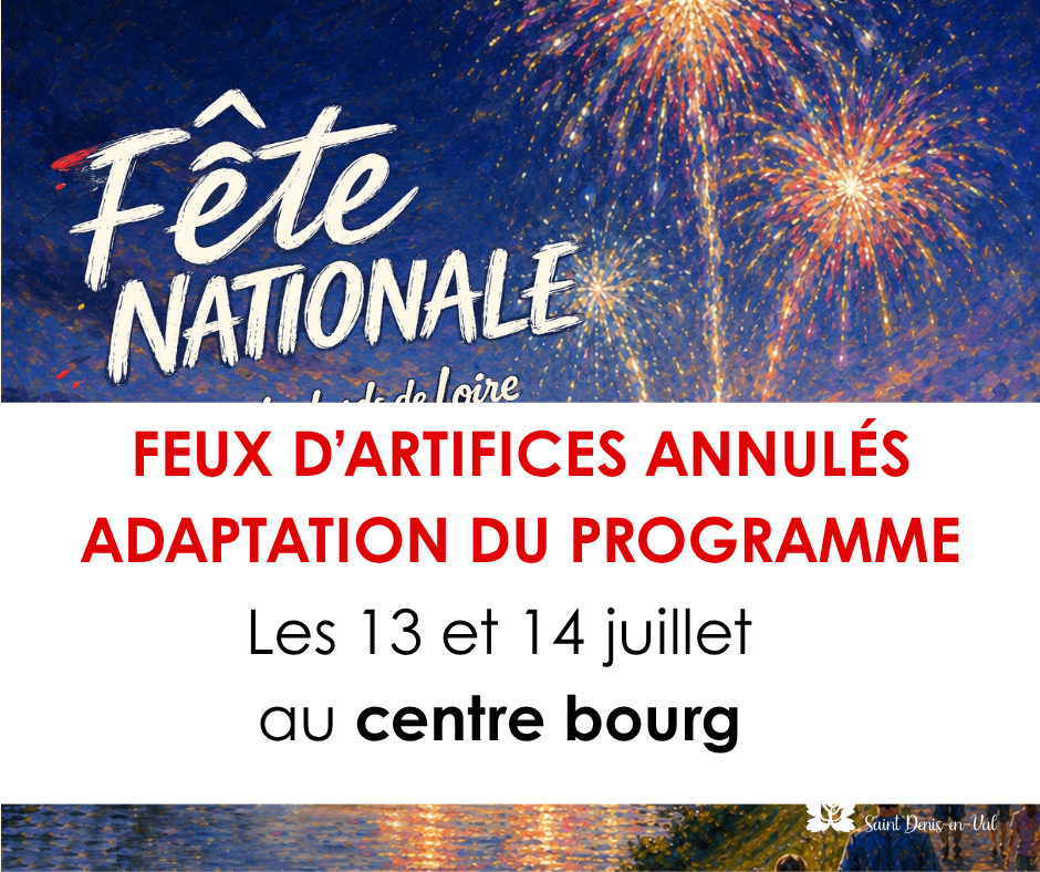 Fête nationale -adaptation du programme