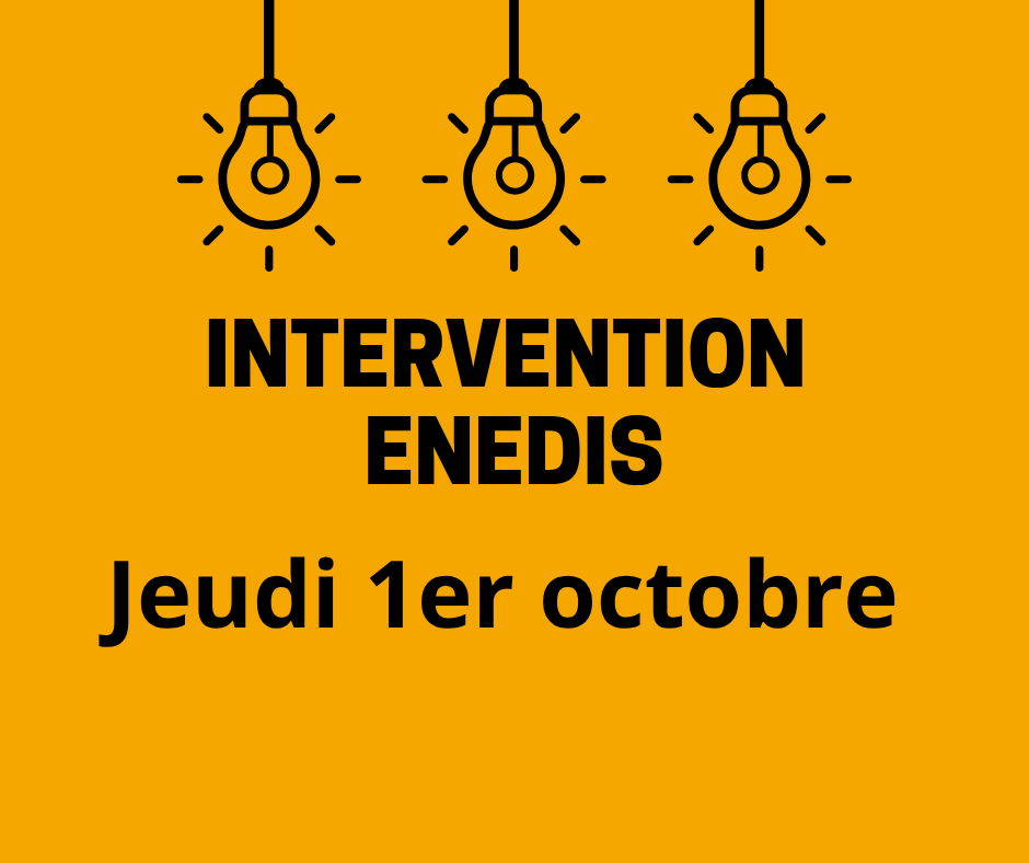 Intervention ENEDIS