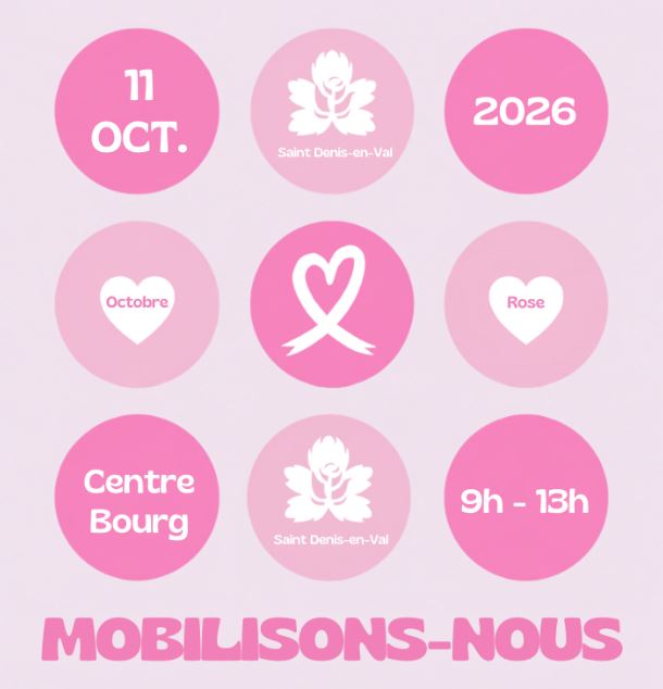 Octobre Rose : mobilisons-nous !